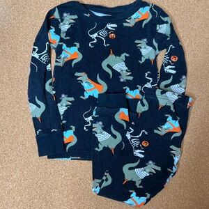 Dinosaur Skeleton Pajama Set